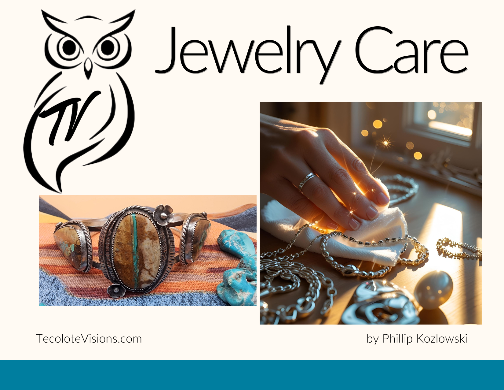 care for turquoise & sterling silver jewelry.